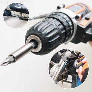 3 x Stecknussadapter Akkuschrauber Winkelgetriebe 105° für Akkuschrauber Set 1 x Bohrer Verlängerung Flexibel Schwarz Enthält 1 x Winkelschrauber Vorsatz Adapter 1//4 3 x Bithalter Magnetisch