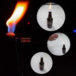 20 Stück Lampendocht Halter Keramik - Weiß 2x2,4cm Für Öl-Lampen & Fackeln